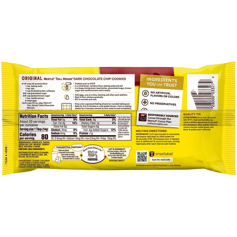 Toll house 2024 chocolate chips