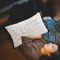 thumbnail image 3 of Inerposs Elegant Lumbar Support Pillow Cover, Versatile Cushion Case for Living Room, Stylish Sofa Decor, Easy Care Home Accessory, Durable Dacron and Lint Fabric, 3 of 6