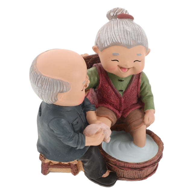 IFANLANDOR De Pareja Mayor En Resina Ideal Para Y Regalo Con