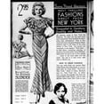 thumbnail image 2 of A Page From A 1935 Sears Roebuck Catalog Offering An 'Autographed Fashion Worn In Hollywood By Ginger Rogers' Dress For, 2 of 2