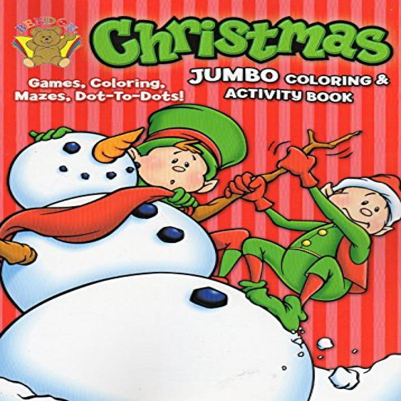 Christmas Jumbo Coloring and Activity Book - Walmart.com - Walmart.com