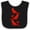 Black and White, variant on Inktastic Cardinal Cute Bird Watching Boys or Girls Baby Bib