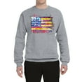 thumbnail image 2 of Wild Bobby, Colorful Neon Flag Hearts Love, Streetwear, Unisex Crewneck Graphic Sweatshirt, Heather Grey, X-Large, 2 of 3