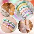 thumbnail image 6 of US 10 Strands Shiny Color 6mm Flat Round Polyme Clay Boho Heishi Beads Chip Disk, 6 of 11