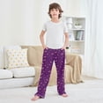 thumbnail image 6 of Kids' Pajama Pants Soft Relaxed Fit Sleep Pants Lounge Pants with Pockets Little Butterfly and Rose Small, 6 of 9