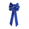 thumbnail image 1 of SIfdSeng Get it Fast Bow Red Ribbon Bow Big Bow Knot Top Hat Xmas Bow Drops for Xmas Home, 1 of 4
