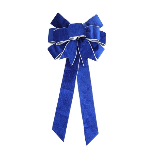 SIfdSeng Get it Fast Bow Red Ribbon Bow Big Bow Knot Top Hat Xmas Bow Drops for Xmas Home