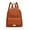 Brown, variant on MKF Collection Dimitria Women Backpack, Quilted and Smooth Bookbag Purse Handbag Fashion Travel Daypack Bag by Mia K - Brown
