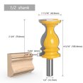 thumbnail image 4 of Woodworking Router Bit Straight Slot Milling Cutter 1/2 Inch Straight Router Bit, 4 of 11