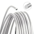 thumbnail image 3 of 14 Gauge Round Wire Silver Plated Copper 10 Feet, 3 of 7
