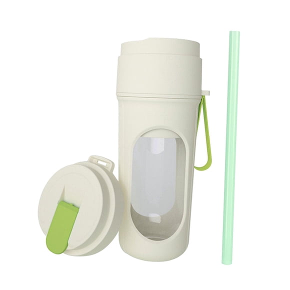 hengtong Mélangeur Portable Rechargeable Pratique 450 ml Presse-Agrumes Électrique Compact Vert
