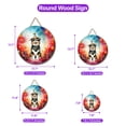 thumbnail image 5 of Hello 2025 Miniature American Shepherd Celebrates Happy New Year Firework Balloon Round Wood Sign MAS Dog Lover Gifts Hanging Wall Home Decor - 02024, 5 of 5