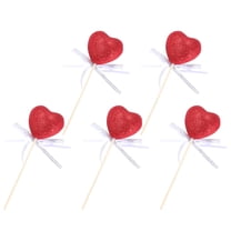 MLINS 5 Pcs Heart Cupcake Party Decorations Baby