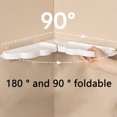 thumbnail image 5 of OAVQHLG3B Shelves Shower Shelf Corner Shelves Wall Storage Display Organizer For Bathroom Kitchen Bedroom Living Room Corner Shelf Kitchen Multifunctional Non-perfora, 5 of 7