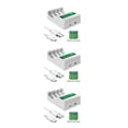 thumbnail image 2 of Billuyoard de Protección de circuito universal Cargadores de pantalla LCD Suministros de accesorios de alimentación multifuncionales blanco Type1 NO1, 2 of 6