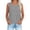 Black, variant on Women's Vertical Striped Round Neck Sleeveless Tank Top, Casual Flowy Chiffon Summer Vest Top, Women's Black, Sizes S-3XL