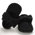 thumbnail image 6 of Tao Tao Infant Baby Boys Girls Slippers Cozy Fleece Booties Soft Bottom Warm Cartoon Socks Newborn Crib Shoes Black 6-9Months, 6 of 6