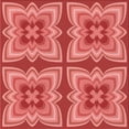 thumbnail image 1 of Ahgly Company Machine Washable Indoor Square Transitional Red Area Rugs, 4' Square, 1 of 7