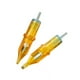thumbnail image 3 of Aguja de cartucho de tatuaje de libélula amarilla, accesorios para máquina de tatuaje, 1, 3, 5, 7, 9, 11, 13, 14, 15, RL, RM, RS, M1, 10 piezas, 3 of 4