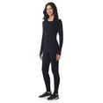 thumbnail image 4 of ClimateRight by Cuddl Duds Women’s Essential Base Layer Livaeco Jersey Long Sleeve Crewneck Top, 4 of 4