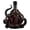 B, variant on YAMB Artistic Shaped Glass Decanter, 350ml Borosilicate Glass Liquor Bottle with Decorative 3D Deep Sea Tentacle, Drip-proof Spout Heat-resistant Sculpture for Bar Home Decor & Marine Lovers