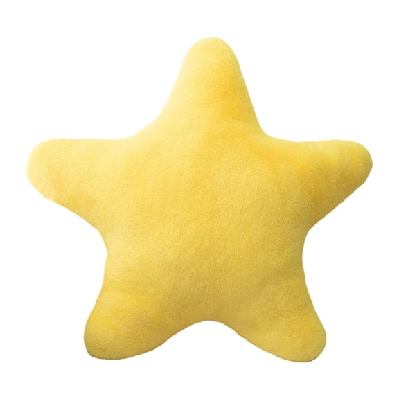 Star Pillow 7" Star Shaped Decorative Throw Pillow for Couch Bed Aesthetic Plush Floor Seating Cushions with Soft Faux Fur for Sofa Bedroom Living Room