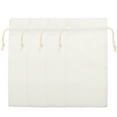 thumbnail image 2 of WRISTBIQUE Linen Wine Bags for Wedding 4Pcs 14X6.5in, 2 of 10