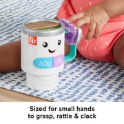 Fisher-Price Laugh & Learn Wake up & Learn Coffee Mug Baby & Toddler Toy with Music & Lights