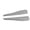 Gray, variant on Scratch Rubber Protectors for Vehicle Bumpers Front Rear Guard Fit