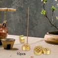 thumbnail image 3 of Porta Incienso de 10 Piezas, Soporte para Varillas de Incienso de 9 Agujeros para Uso en Interiores Y Exteriores, 3 of 8