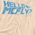 thumbnail image 2 of Back To The Future T-Shirt Hello Mcfly Unisex Graphic Tee For Men & Women, 2 of 7