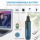 thumbnail image 2 of AREYZIN Recortador de pelo para orejas y nariz para hombres y mujeres, profesional, recargable por USB, recortador de nariz, cortapelos para cejas, recortador de vello facial, kit de aseo corporal, IP, 2 of 5