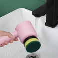 thumbnail image 4 of Sentmoon Sales Items for the Day Multi-Function Electric Washing Machine Washing Brushes, Replaceable Rotating Head Powerful Cleaning Brush For Bathroom, Kitchen, Shower Tray And Floor Up to 40% off, 4 of 8