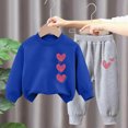 thumbnail image 2 of TOWED22 Toddler Baby Kid Girls Fall Clothes 2pcs Long Sleeve Graphic Top and Pants Set Clothes Clothing(N,1-2 Y), 2 of 4