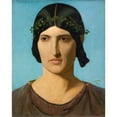 thumbnail image 3 of Gerome, Jean-Leon 20x24 Black Modern Framed Museum Art Print Titled - Head of an Italian Woman, 3 of 5