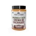 thumbnail image 1 of Crema de cacahuate Just About Foods orgánica y keto crujiente 454 g, 1 of 4