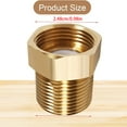 thumbnail image 6 of Pack of 2 Brass Check Valves 1/2 Inch Non Return Valves Corrosion Resistant Fit for Plumbing Systems Water Flows Control, 6 of 7