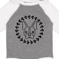 thumbnail image 4 of Inktastic Boston Terrier Dog Gift Idea Girls Long Sleeve Baby Bodysuit, 4 of 5