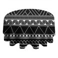 thumbnail image 4 of Round Waterproof Tablecloth 60×60 Inch, Boho Style Reusable Indoor/Outdoor Durable Table Cover for Party Kitchen Dinner Room Decor, 4 of 6