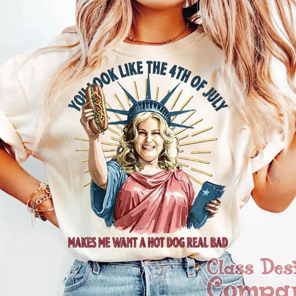 You Look Like the 4th of July T-shirt, Funny Fourth of July Shirt, 4th Of July Movie Meme png, Patriotic Sublimation, July 4th Trending Viral Shirts TH190552