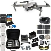 DJI Mavic Pro Platinum Collapsible Quadcopter 3-Battery Ultimate Bundle - CP.PT.00000071.01