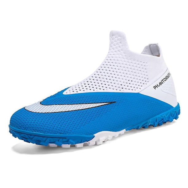 AFFINEST Mens Soccer Shoes Adult High Ankle Football Boots Grass Training Sport Footwear Sneakers YJ2090-1A