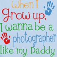 thumbnail image 2 of CafePress - Photographer Like Daddy Infant Bodysuit - Baby Light Bodysuit, Size Newborn - 24 Months, 2 of 4