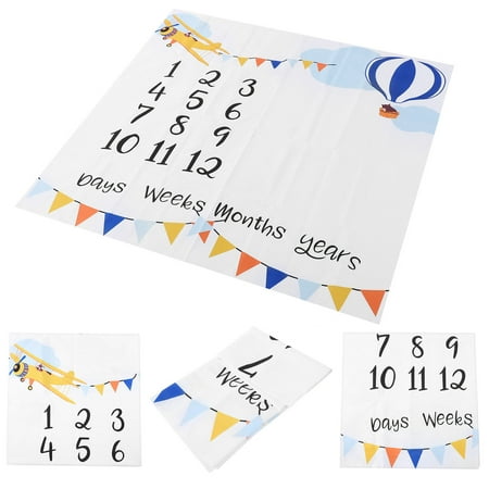 Domqga Bebe Accessoires De Photographie Polyester Coton Tapis De Jalon Calendrier Fond De Prise De Vue Photo Tapis De Jalon Bebe Accessoires De Photographie De Bebe Walmart Canada