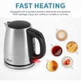 thumbnail image 2 of Hervidor eléctrico Aroma Housewares Housewares, 1.0 L/4 tazas AWK-267SB, 2 of 5