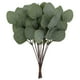 thumbnail image 1 of GOOHOCHY 12 tallos de eucalipto falsos, hojas artificiales realistas para arreglos florales., 1 of 8