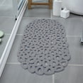 thumbnail image 6 of feimajia 12.99"x25.59" Non Slide Bathtub Mat with Suction Cups and Drains Holes Bath Mat for Tub Shower Easy Dry, 6 of 6