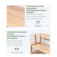 thumbnail image 2 of Organizador Xtellar De Cubiertos Y Especias De Cocina 3 Niveles color marron, 2 of 5