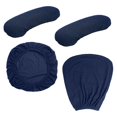 thumbnail image 3 of Funda Elástica para Silla de Oficina, Fundas de Protección para Sillas Lavables, Fundas para Sillas de Juegos para Sillón, Silla Giratoria, Silla de O , BLESIY funda de asiento, 3 of 8