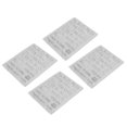 thumbnail image 1 of ANGGREK Stamps For Crafts,Transparent Stamps,4PCS Clear Stamps Clear Imprint Paste Repeatedly DIY TPR Letter Decorative Stamps For Card Making DIY Scrapbooking, 1 of 8